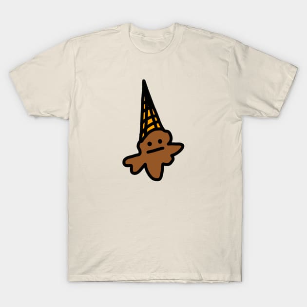 Chocolate Dunce Cream T-Shirt by SaviorOfTheEggs